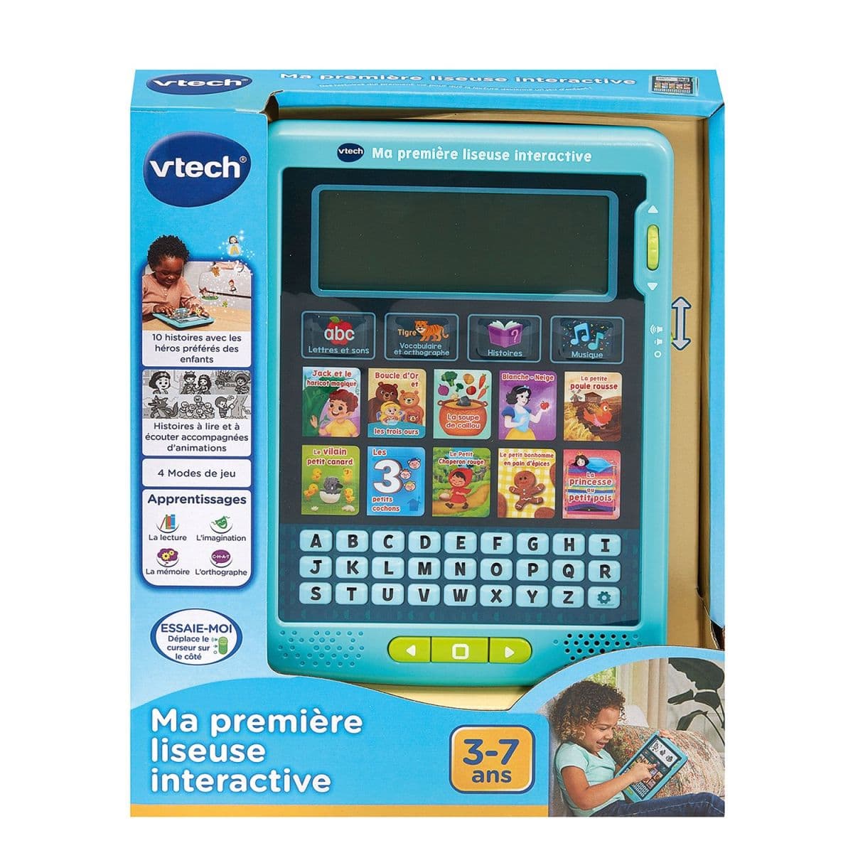 VTECH MA PREMIÈRE LISEUSE INTERACTIVE - MA PREMIÈRE LISEUSE INTERACTIVE - Jouet d'éveil - Éveil et jeux