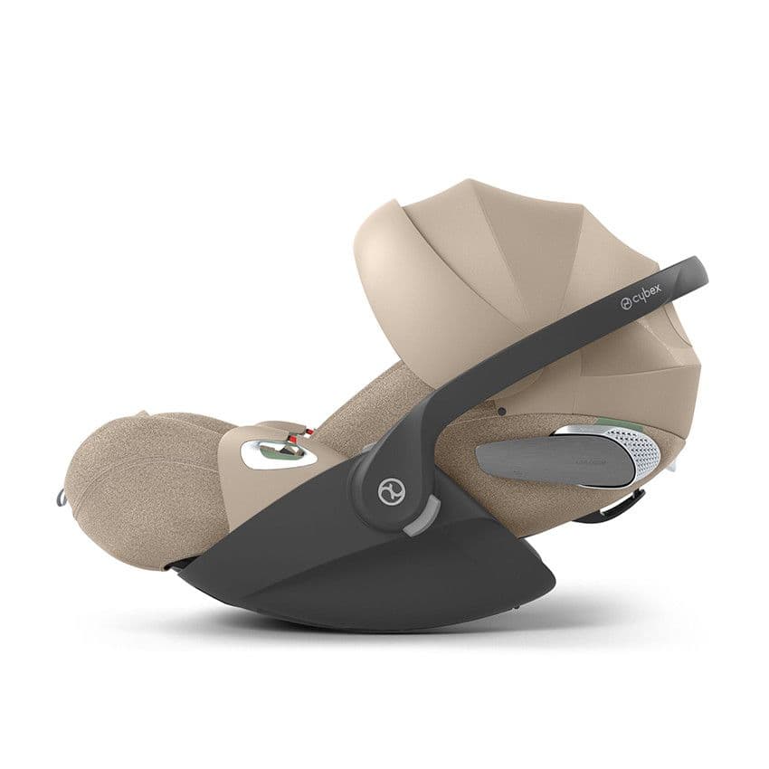 CYBEX Coque auto Cloud T i-Size tissu Plus cozy beige - Bleu - Groupe 0+ (0 à 13kg) - Sièges-autos
