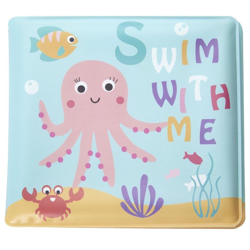 PREMAMAN Livre de bain animaux Aloha 2.0 - Bleu - Jouet de bain - Bain