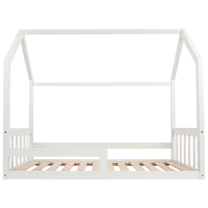 PREMAMAN Lit cabane Premissori 70x140 cm - Bleu - Chambres, lits et berceaux  - Sommeil