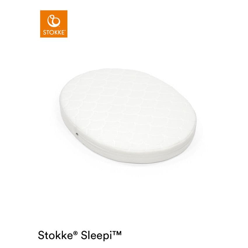 STOKKE Matelas pour berceau Sleepi Mini V3 White - Bleu - Matelas  - Sommeil