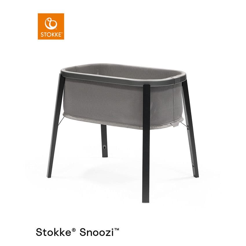 STOKKE Berceau évolutif Snoozi gris graphite - Bleu - Chambres, lits et berceaux  - Sommeil