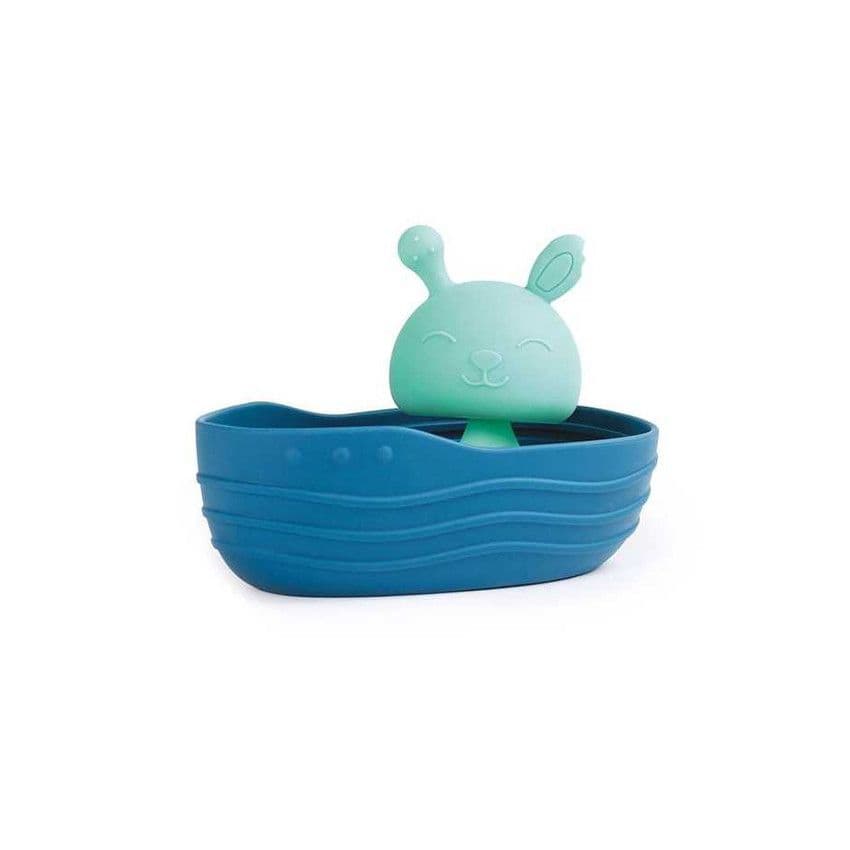 LUDI Lapin marin pour jouer dans le bain - Bleu - Jouet de bain - Bain