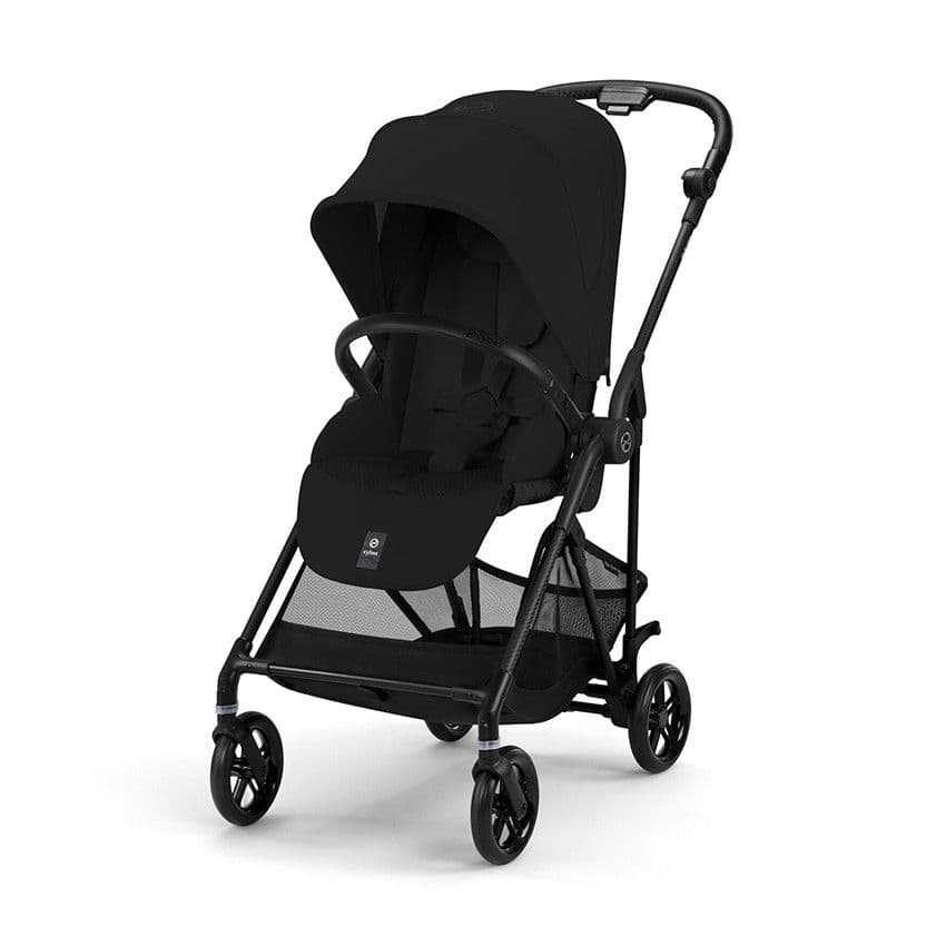 CYBEX Poussette citadine ultralégère Melio carbon/magic black - Bleu - Poussettes - Poussettes