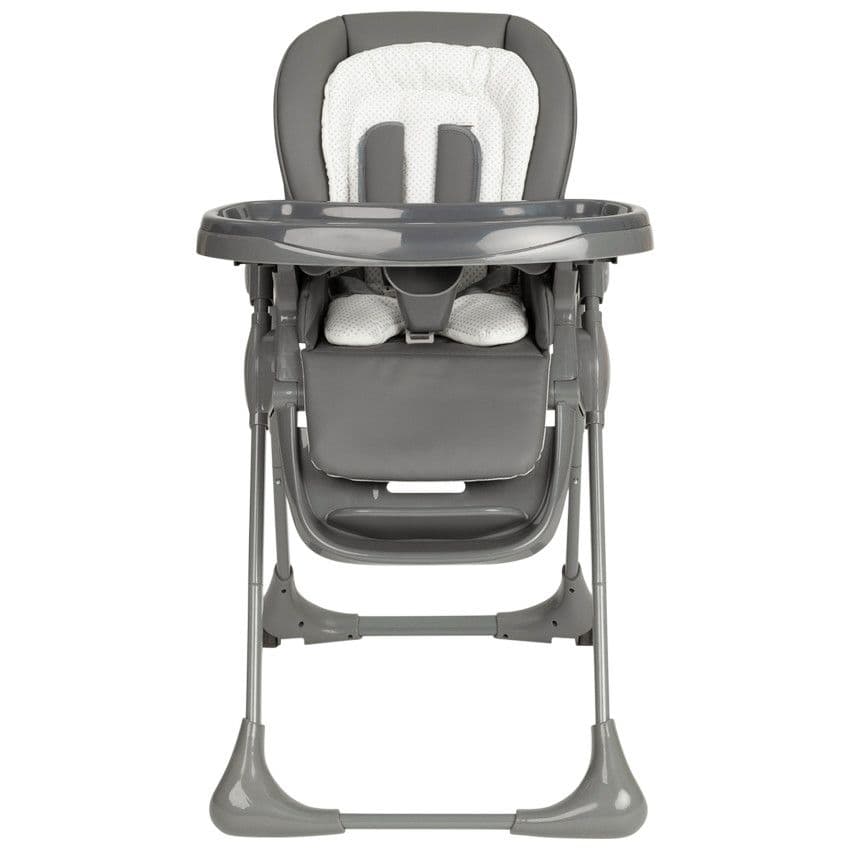 PREMAMAN Chaise haute réglable Jude 0+ - Gris - Bleu - Chaises hautes et coussins - Repas