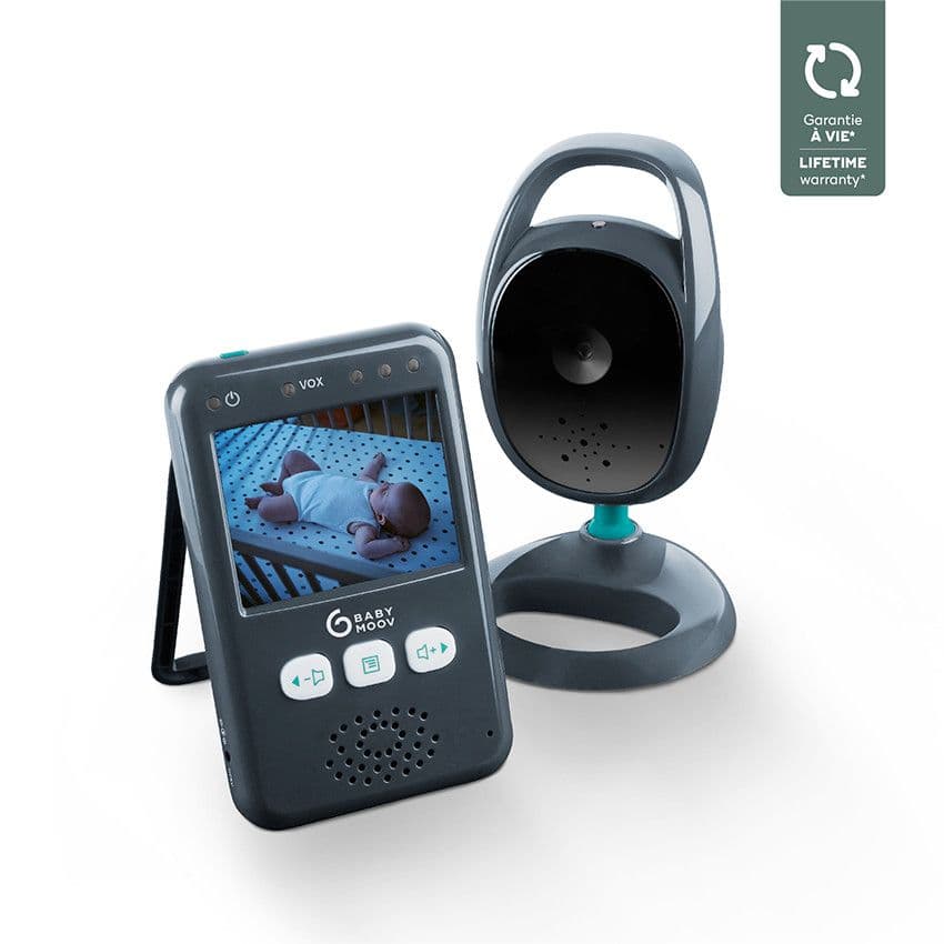 BABYMOOV Babyphone vidéo Essential - Bleu - Babyphone  - Sécurité