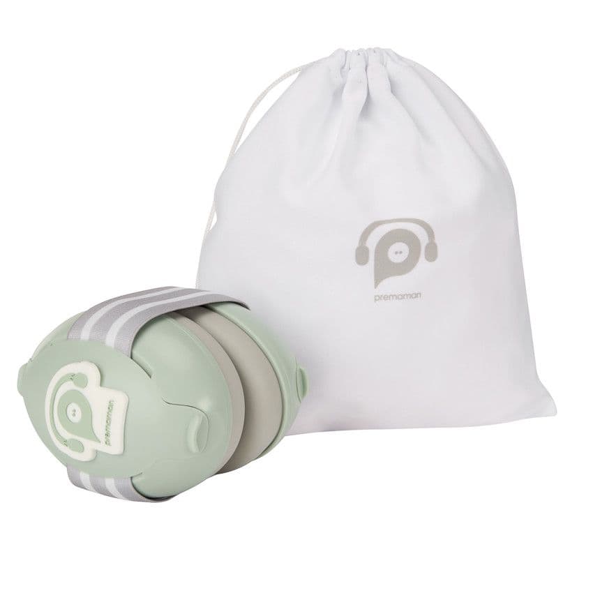 PREMAMAN Casque anti-bruit pour bébé vert - Bleu - Accessoires de sécurité - Sécurité