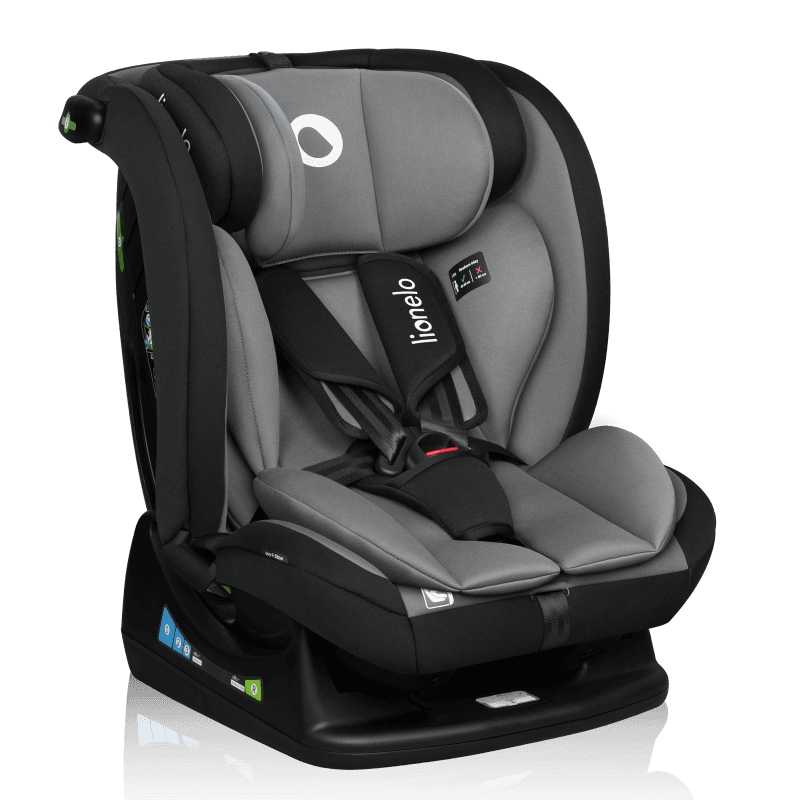 LIONELO IZZY I-SIZE BLACK GREY -  - Groupe 0-1-2-3 (0 à 36 kg) - Sièges-autos