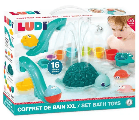 LUDI COFFRET DE BAIN XXL - coffret de bain XXL - Jouet de bain - Bain