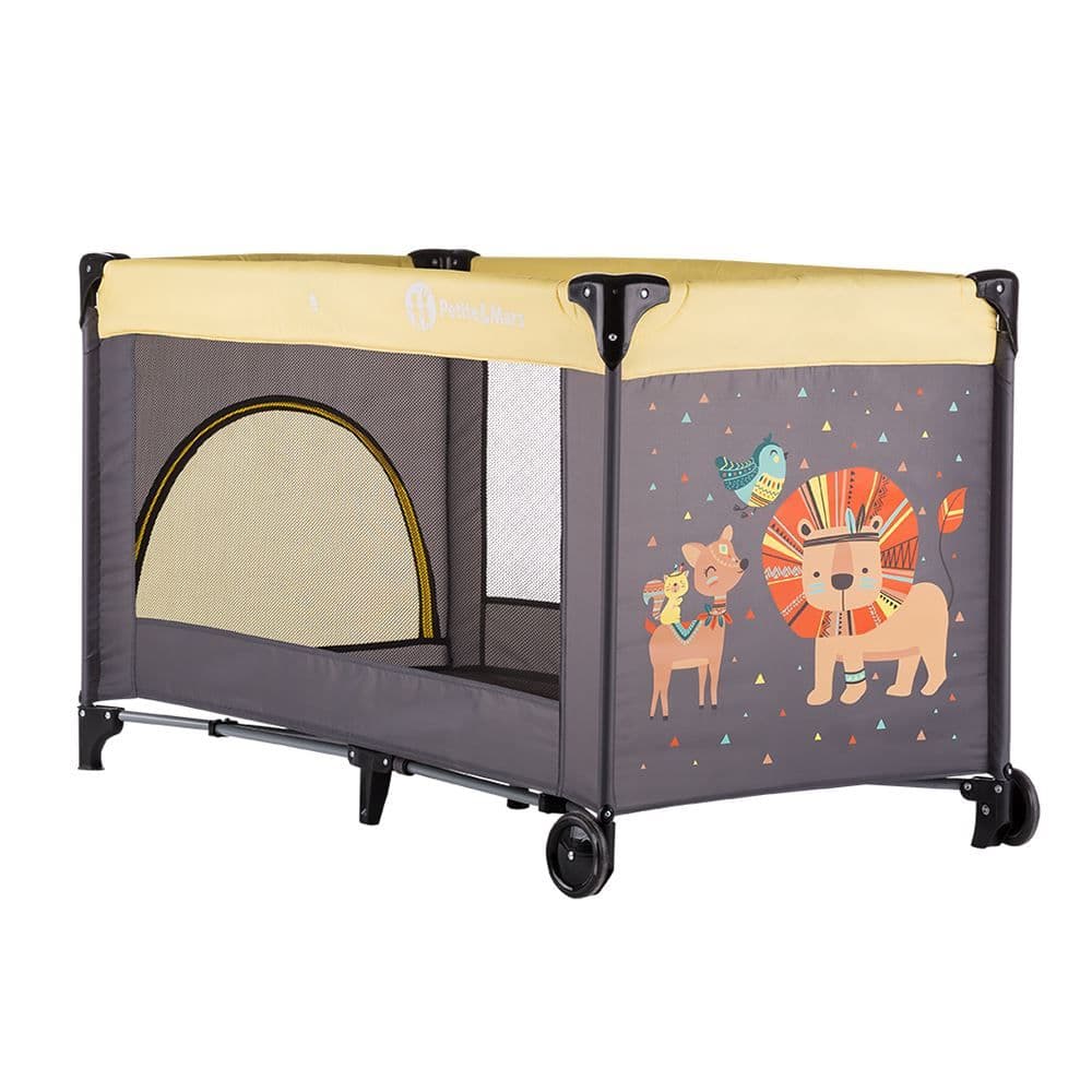 Petite & mars Lit Parapluie Koot Lion Yellow - - Lits de voyage - Voyages