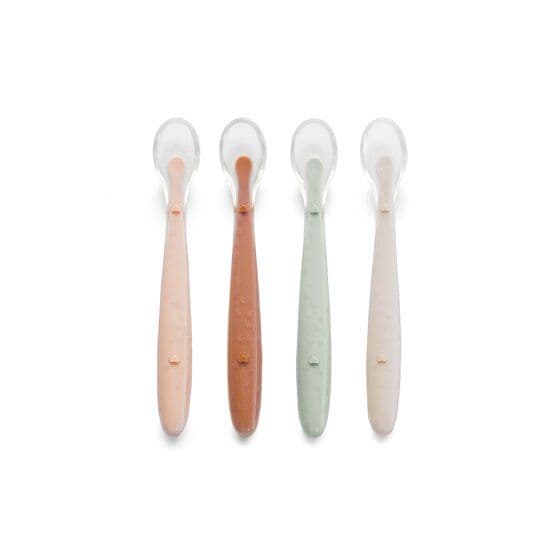 JANE 4 CUILLERES SILICONE SUNSET - 4 CUILLERES SILICONE SUNSET - Repas 2ème âge - Repas